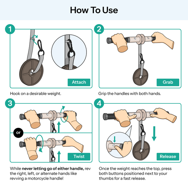 Forearm Roller 2.0 Instructions