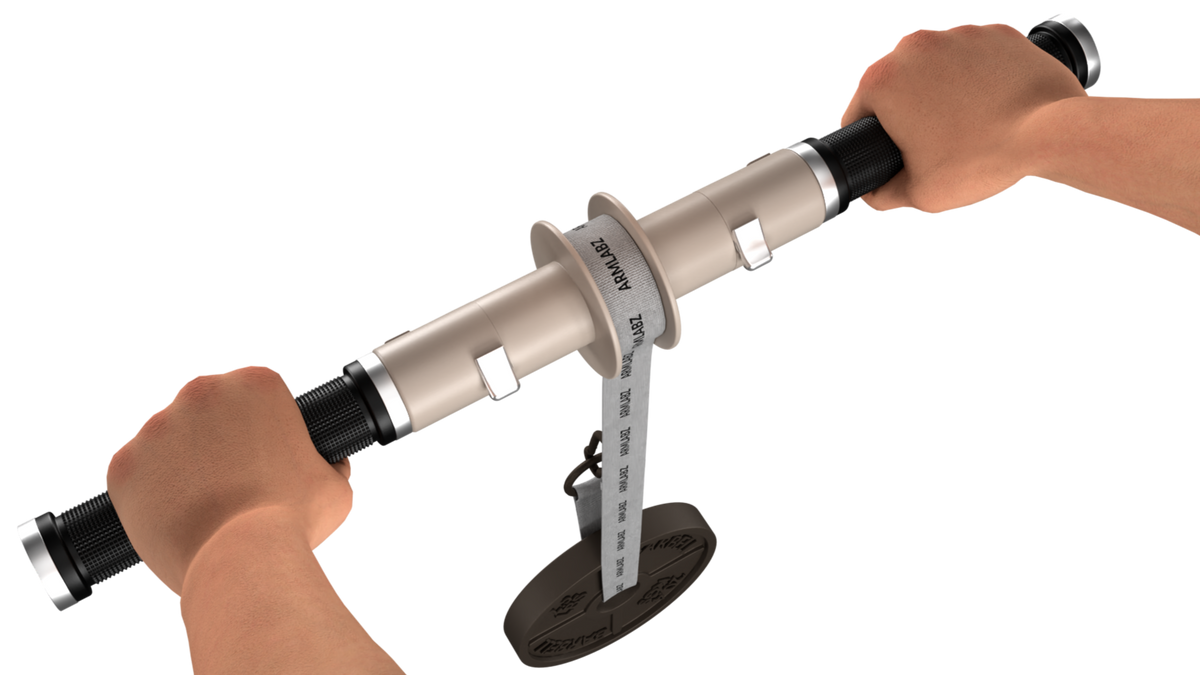
Hand Holding Forearm Roller 2.0