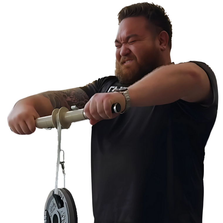 Mike Ford using the Forearm Roller 2.0